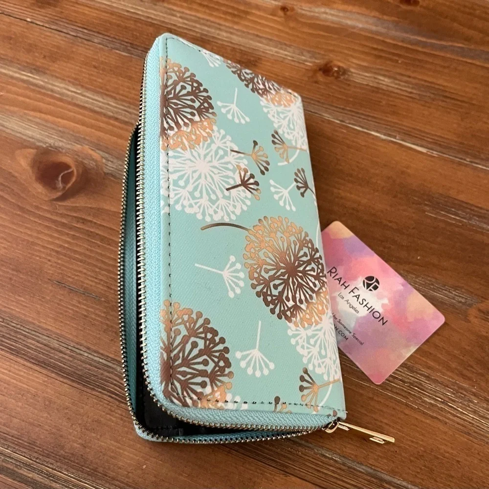 NEW Dandelion Zipper Wallet.